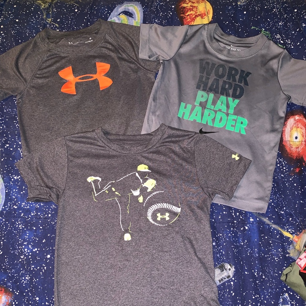 Dry fit tee shirt bundle
